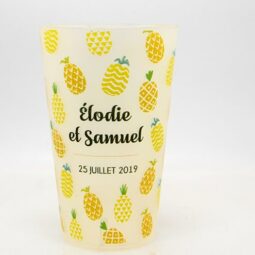 gobelet-personnalisé-mariage-ananas-prenom-ecologique-makeyourcup
