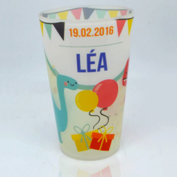 gobelet anniversaire enfant personnalise dinosaure surprise fete make your cup