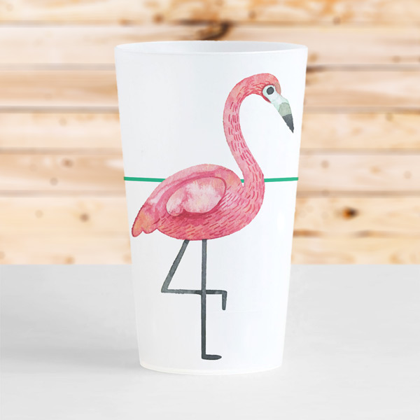 gobelet-anniversaire-fete-flamand-rose-personnalisable-make-your-cup-belgique