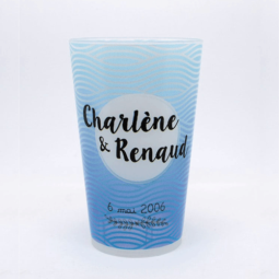 gobelet mariage personnalise prenoms belgique original champetre lignes