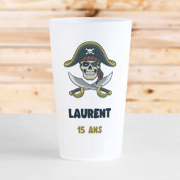 gobelet pirate et couteaux cup anniversaire