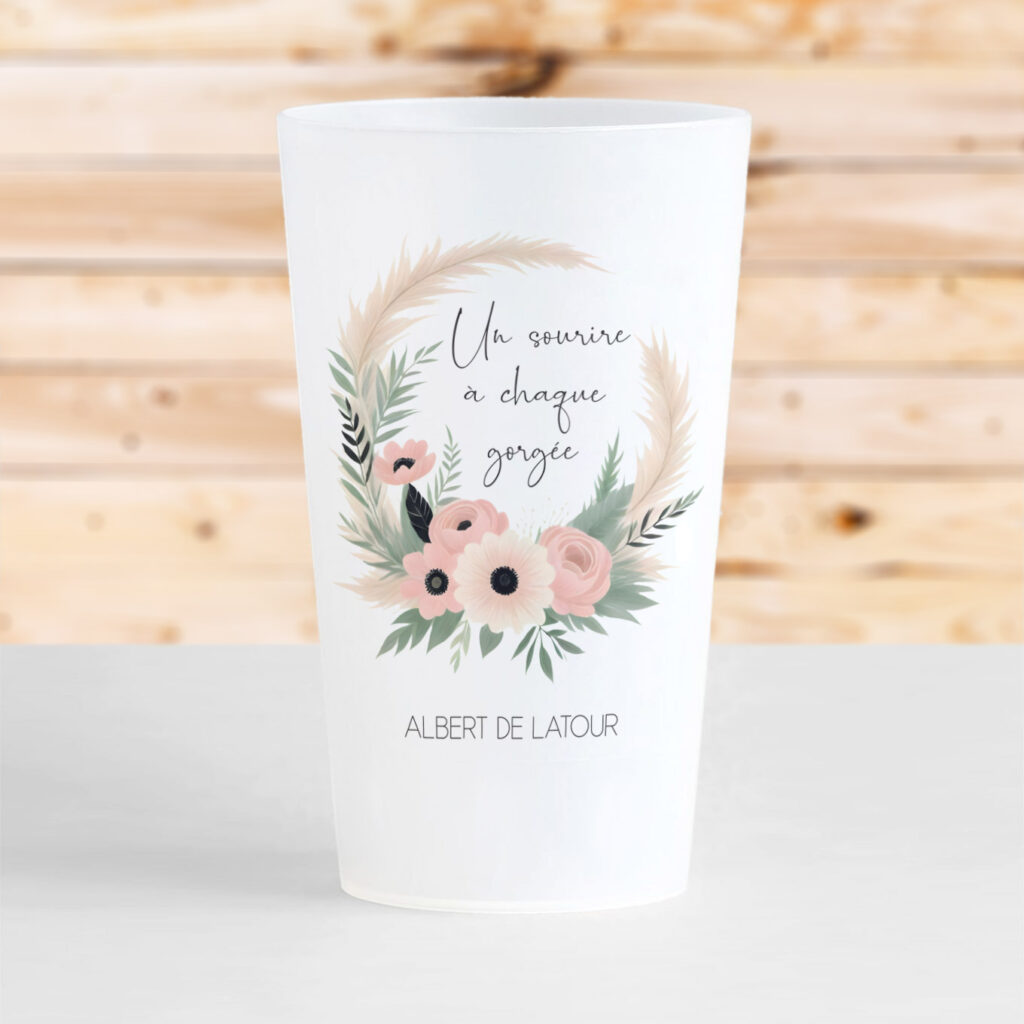 gobelets commande personnalisée 2x 100 pièces