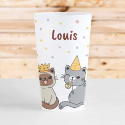 gobelet anniversaire chats