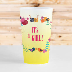gobelet baby shower naissance it's a girl