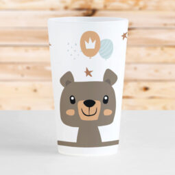 gobelet personnalisé naissance ourson et ballons