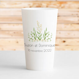 gobelet réutilisable fleurs sauvages